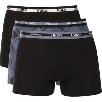 Pánské spodní prádlo 3PACK pánské boxerky HUGO vícebarevné (50545674 962) XXL Možnost vrácení zboží ZDARMA do 120 dnů!
