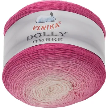 Příze Vlnika Dolly Ombre růžová