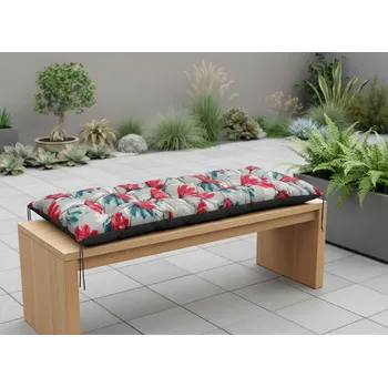 Podsedák Prošívané sezení na lavici WILSON vzor 132 různé rozměry, polstr na zahradní lavici - sedák Mybesthome Rozměr: 120x40 cm