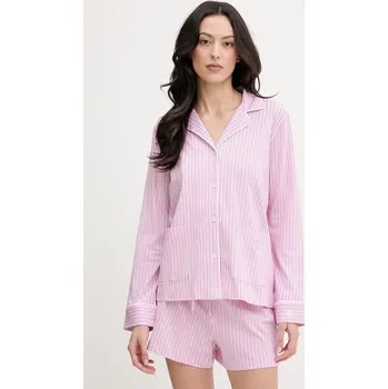 Pánské pyžamo Bavlněné pyžamo Lauren Ralph Lauren ILN12277 růžová 30A, vel. M