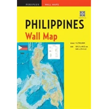 Cestování Philippines Wall Map Second Edition