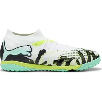 Turfy Pánské turfy Puma FUTURE 9 CREATIVITY MATCH TT 7 Bílá, Černá, Světle modrá
