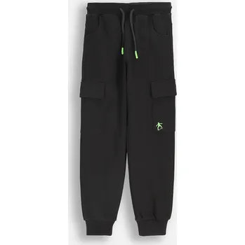 Dětské bavlněné kalhoty Coccodrillo WC6120103VBA černá 99X, vel. 140