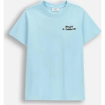 Chlapecké tričko Dětské bavlněné tričko Coccodrillo WC6143201VBA modrá 05X, vel. 164