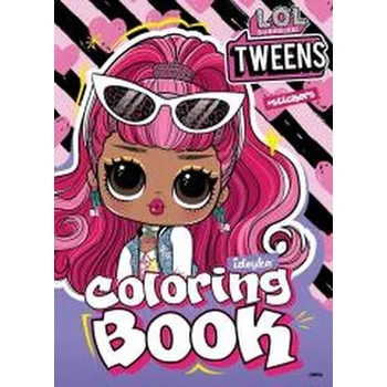 Set školních potřeb Blok do kolorowania z naklejkami LOL Surprise (pl, 2000, Ideyka)