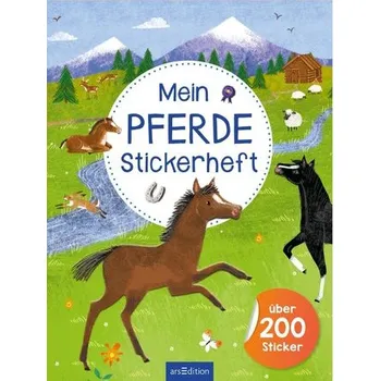 První čtění Mein Pferde-Stickerheft - Reeves, Sue; Jeanes, Yvonne