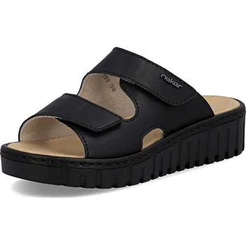 Dámské pantofle Dámské nazouváky RIEKER V1392-00 černá S6 37