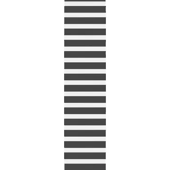 Roleta Zebra roleta černá 60x230 cm šířka látky 55,9 cm polyester