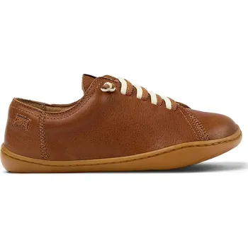 Dámské polobotky Dětské kožené polobotky Camper 80003.28.34 hnědá 82A, EUR 33