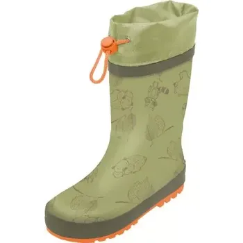 Pláštěnka Payshoes dětské gumové holínky z přírodního kaučuku s bavlněnou podšívkou vzor mýval