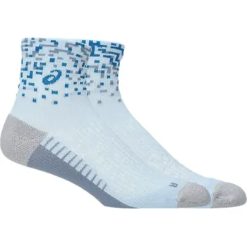 Dámské ponožky Asics Performance Run Sock Quarter 3013B284400 - arctic blue/aegean blue grey/blue L
