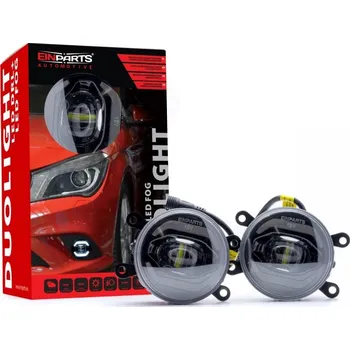 Denní svícení LED Světla Pro Denní Svícení s Mlhovkami RENAULT Captur (2013-2019) (4B)