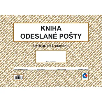Baloušek Tisk ET360 kniha odeslané pošty A4 20 listů