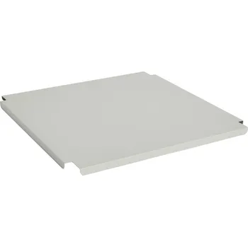 Úložný box Víko boxu Colour Crate, Metal, Large Square, Grey – HAY