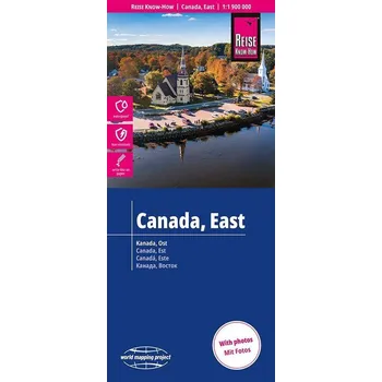 Reise Know-How Landkarte Kanada, Ost | Canada, East (1:1.900.000)