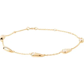 Náramek PDPAOLA Něžný pozlacený náramek Becca PU01-933-U + 2 měsíce na vrácení zboží