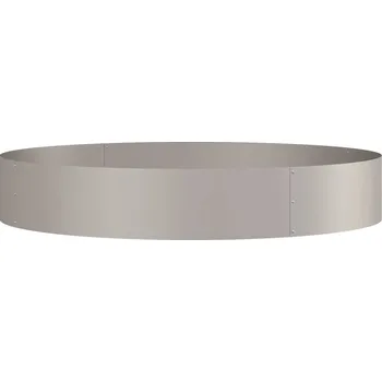 Truhlík Květináčový kroužek 5 pcs Hnědá 120 x 120 x 20 cm