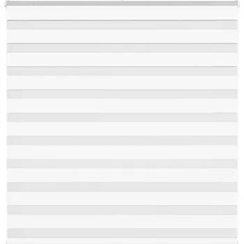 Roleta Zebra roleta bílá 145x100 cm šířka látky 140,9 cm polyester