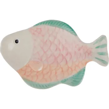 Talíř Butlers CORAL COAST Dekorační mini talíř ryba - růžová