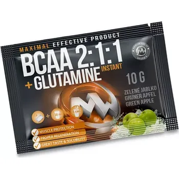 Sport BCAA + GLUTAMINE zelené jablko 10 g