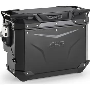 Zavazadlo na motocykl OBKEVS40BR černý pravý kufr GIVI Trekker Outback EVO SMART hliníkový (boční), 40 l.
