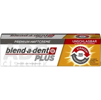 Lepidlo na zuby Blend a dent Plus fixační krém plus 40 g