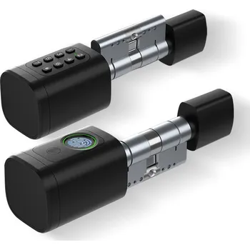 chytrý zámek Smoot - Smoot Air X1 s čtečkou otisků a klávesnicí Barva: Stříbrná