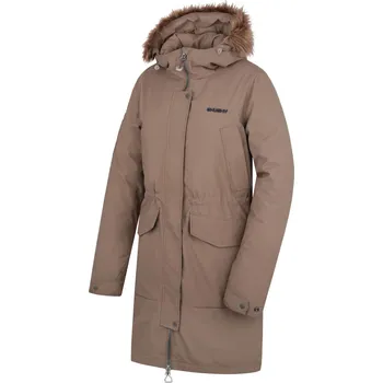 Dámský kabát Husky Dámský zimní kabát Nelidas L XL, mocha