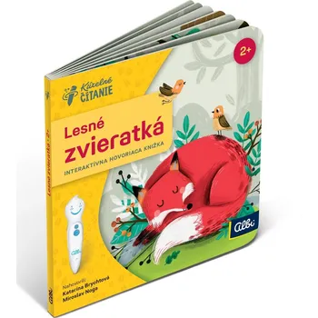 Hračka Kouzelné čtení Kúzelné čítanie Minikniha pro nejmenší - lesní zvířátka SK