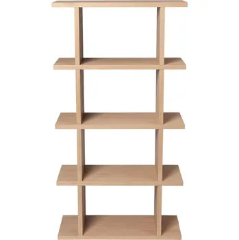 Knihovna Knihovna Kona 1x4, Natural Oak – Ferm Living