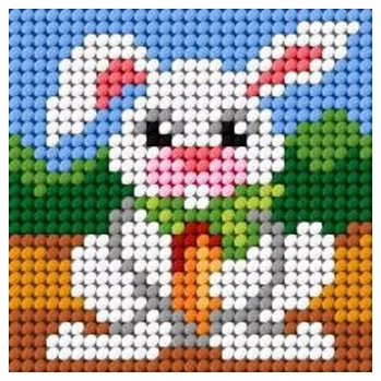 Set školních potřeb Haft. Moje pierwsze wyszywanie - Zajączek