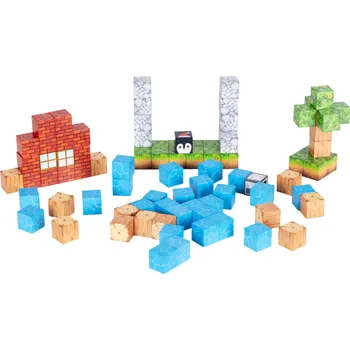 ostatní stavebnice MULTISTORE HC713654 Magnetické kostky, 87 ks