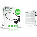 EVOLVEO BonePro, bezdrátová sluchátka na lícní kosti, MP3 32GB, IP68, černá