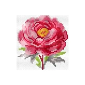 Set školních potřeb Haft krzyżykowy - Róża