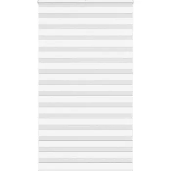 Roleta Zebra roleta bílá 120x230 cm šířka látky 115,9 cm polyester