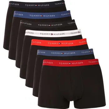 Pánské spodní prádlo 7PACK pánské boxerky Tommy Hilfiger černé (UM0UM03895 05N) XXL UM0UM03895 05N Možnost vrácení zboží ZDARMA do 120 dnů!