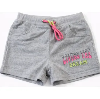 xcena Dívčí elastické kraťasy dream šedé Velikost: 140