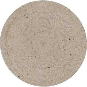 Koberec Šedý vlněný koberec Kave Home Takashi 150 cm