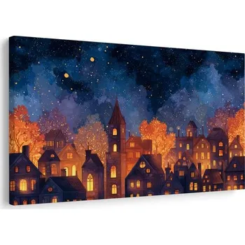 Obraz Dovido Obraz kouzlo vánoční vesnice