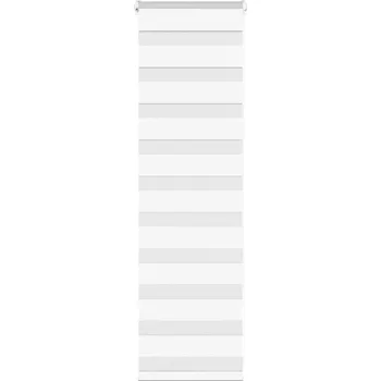 Roleta Zebra roleta bílá 50x100 cm šířka látky 45,9 cm polyester