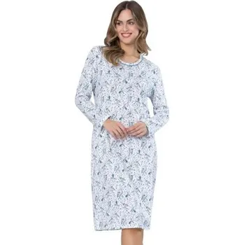Dámská noční košile Dámská noční košile Beti 1641 LEVEZA mořská tmavá XL