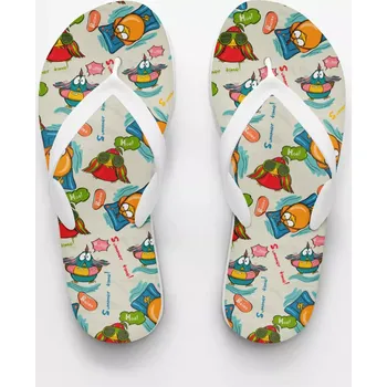 Pánské žabky Plážové žabky pánské-Summerbird M / EU 42 bílé