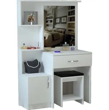 Toaletní stolek Toaletní kosmetický stolek NERKO bílý