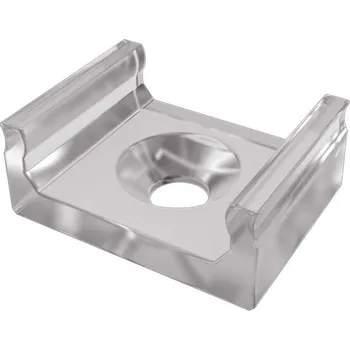 montážní sada pro solární panel Montážní držák pro LED profil D, průhledný, LUMINES Mini