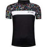 Dámský dres FORCE ROCK krátký rukáv černý M