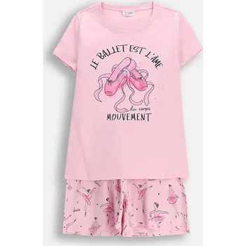 Dámské pyžamo Dětské pyžamo Coccodrillo WC6448220PJS růžová 30X, vel. 128-134