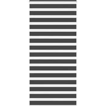 Roleta Zebra roleta černá 105x200 cm šířka látky 100,9 cm polyester