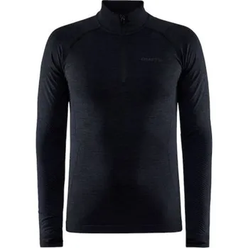 Pánské termoprádlo Pánské funkční triko CRAFT CORE Dry Active Comfort Zip M - 999000 black, L