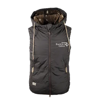 Dámská vesta RANCHGIRLS Dámská vesta pro.tec.you "PAM" brown/deer Barva: Černá, Velikost: XXL