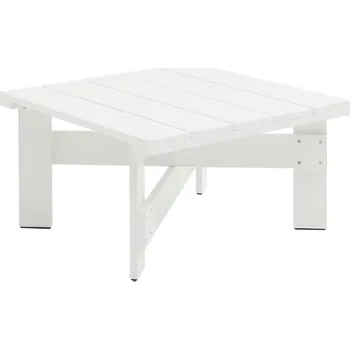 Zahradní stůl Zahradní stolek Crate Low Large, White – HAY